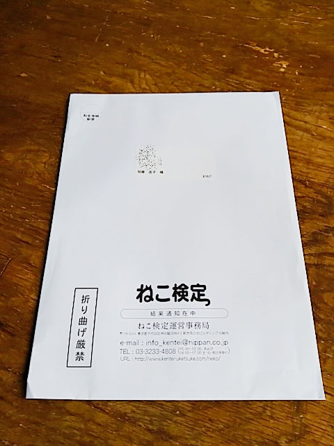 ねこ検定の結果発表 ～わたしの不正解発表～