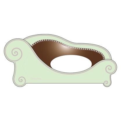 ボディカラー：サラダグリーン<br>シートカラー：ダークブラウン