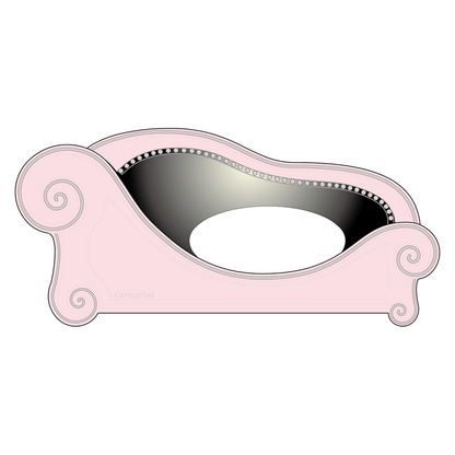 ボディカラー：シェルピンク<br>シートカラー：ブラック