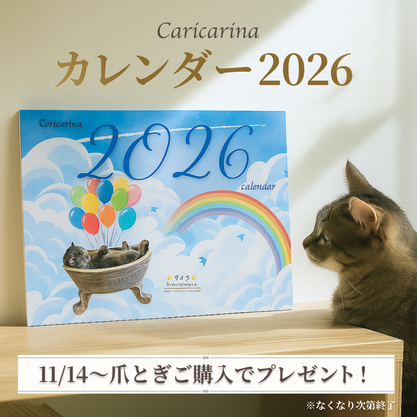 カリカリーナカレンダー2026