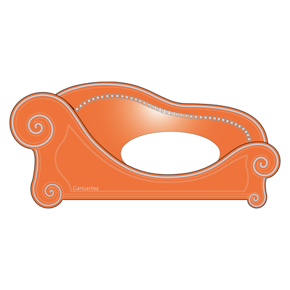 ボディカラー：オレンジ<br>シートカラー：オレンジ