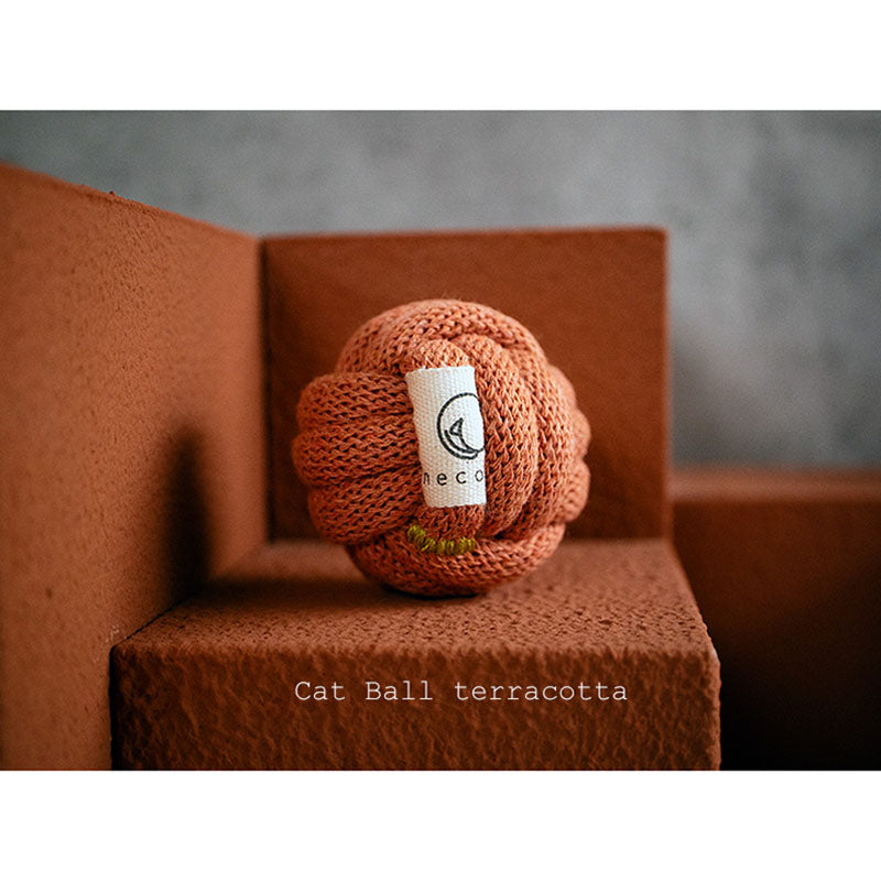 COTON Cat Ball terracotta