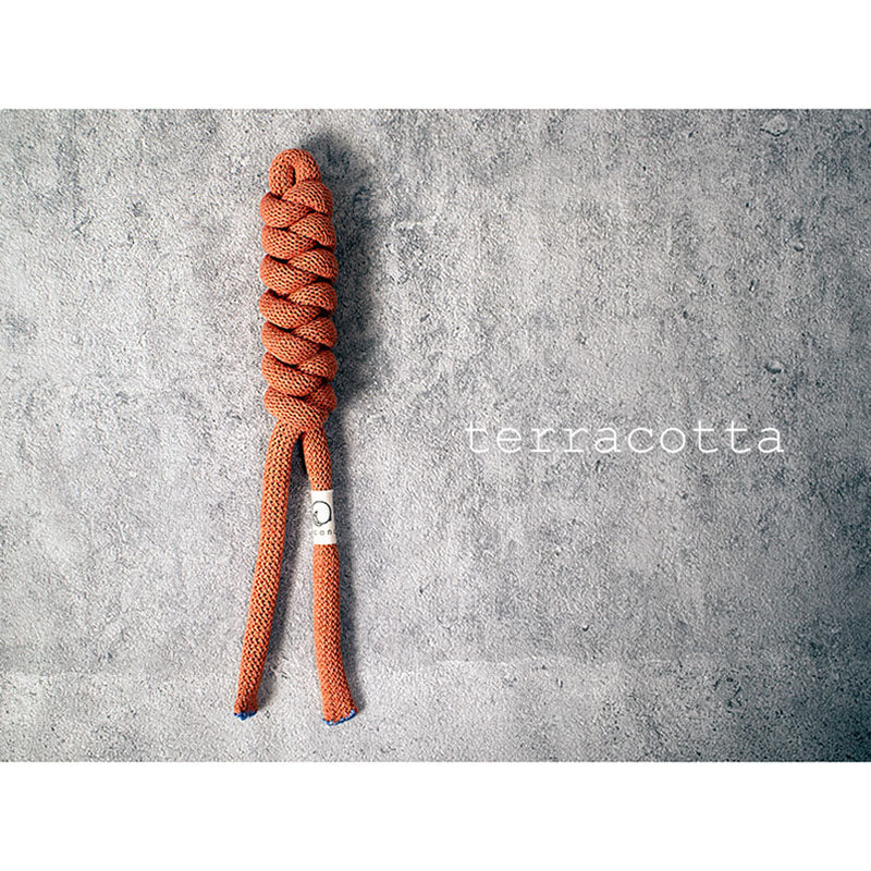 COTON Cat Training Rope terracotta