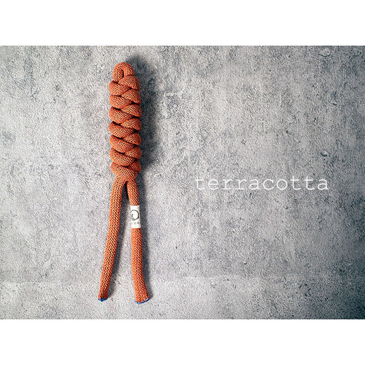 COTON Cat Training Rope terracotta