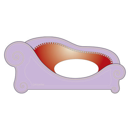 ボディカラー：モーブ<br>シートカラー：アンティークレッド