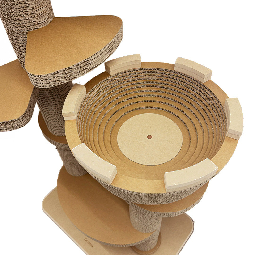 Torre e mezzo トーレ エ メッゾ – 猫の爪とぎ Caricarina(カリカリーナ)